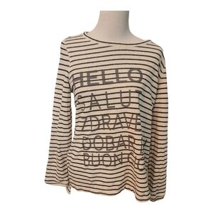 Crown and Ivy Large Knit Long Sleeve Top